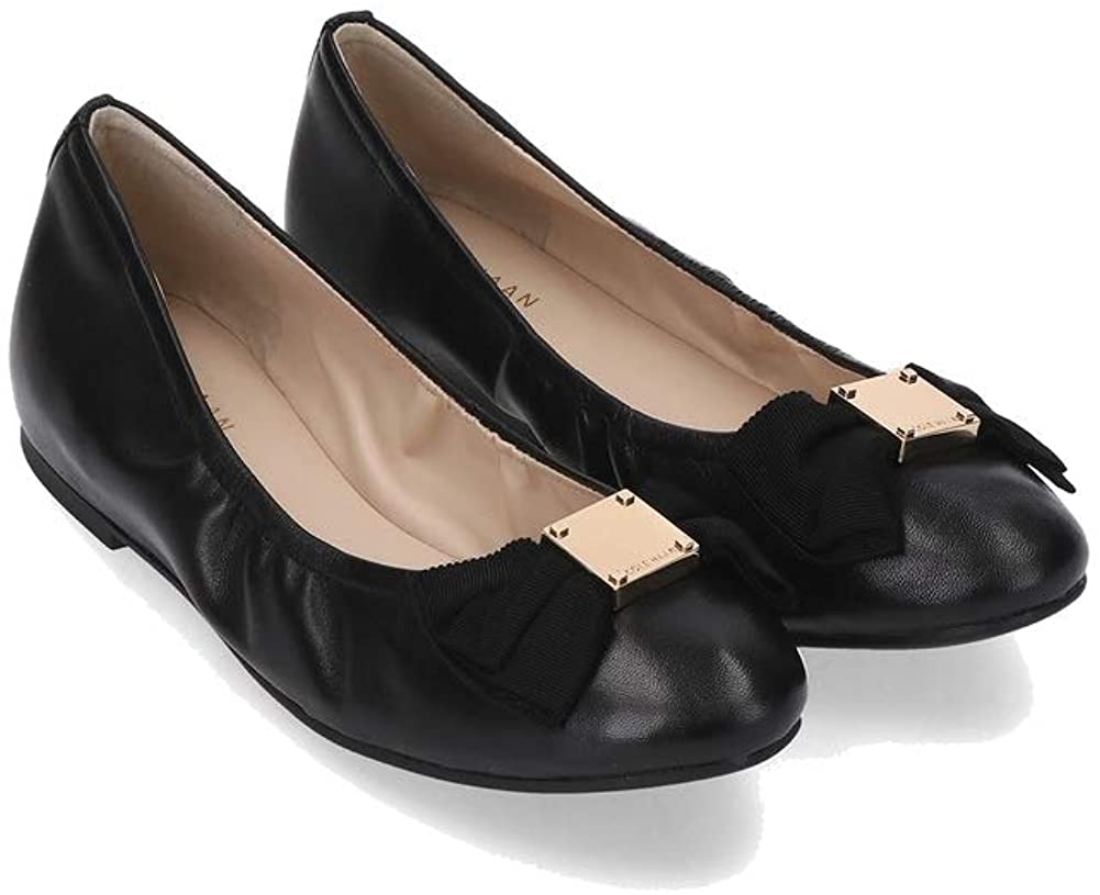 cole haan black ballet flats