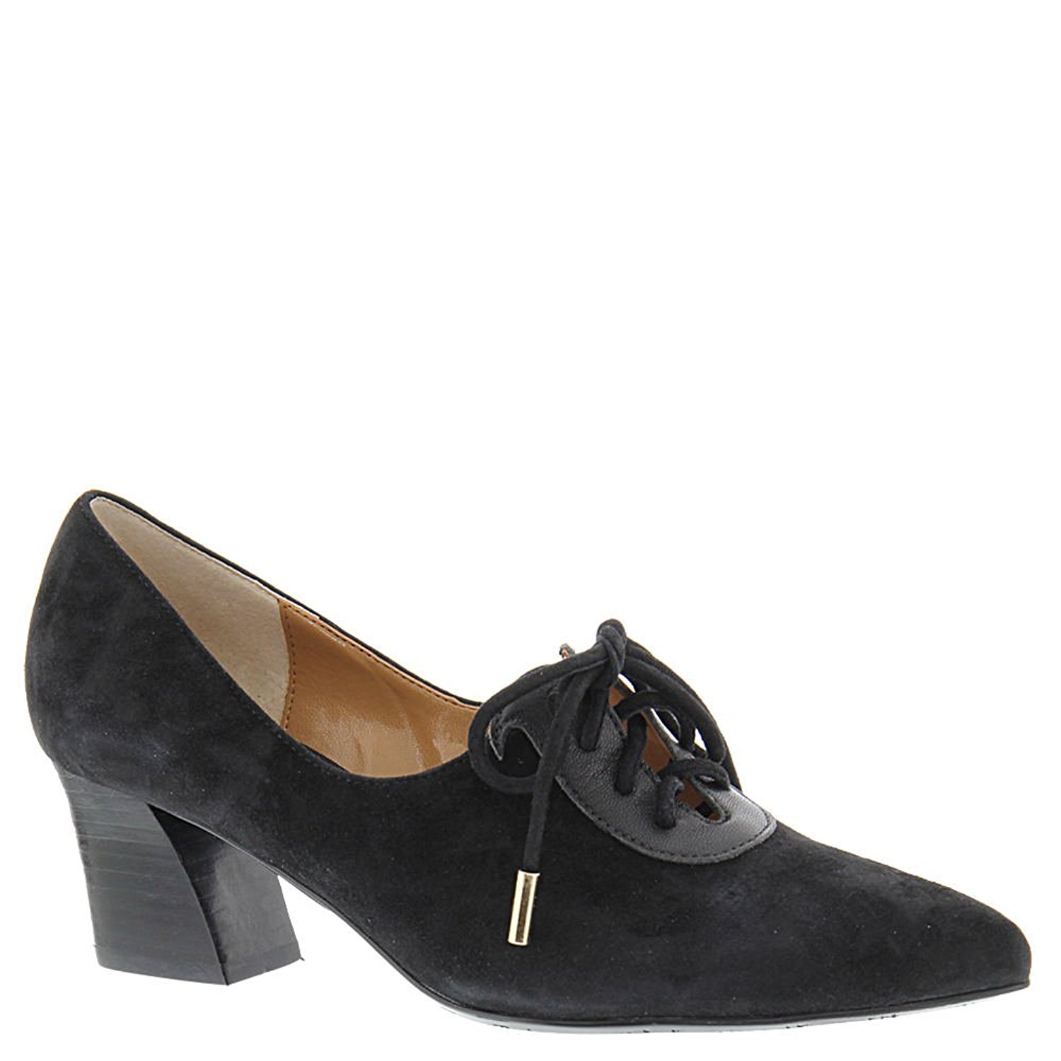 J.Renee Womens Ellam Suede Peep Toe Classic Pumps Black Size 6.0 J.Renee Womens Ellam Suede Peep Toe Classic Pumps Black Size 6.0