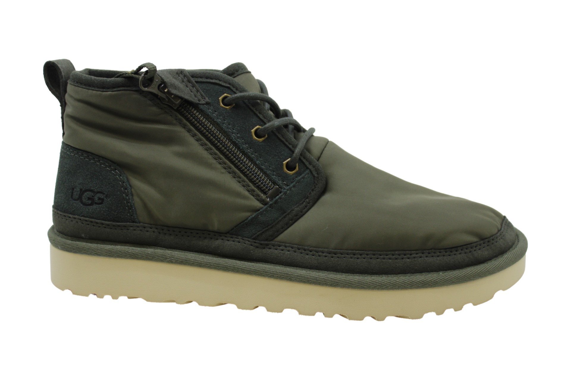 Ugg Australia Men's Shoes Neumel Zip MLT Closed Toe, Military Green