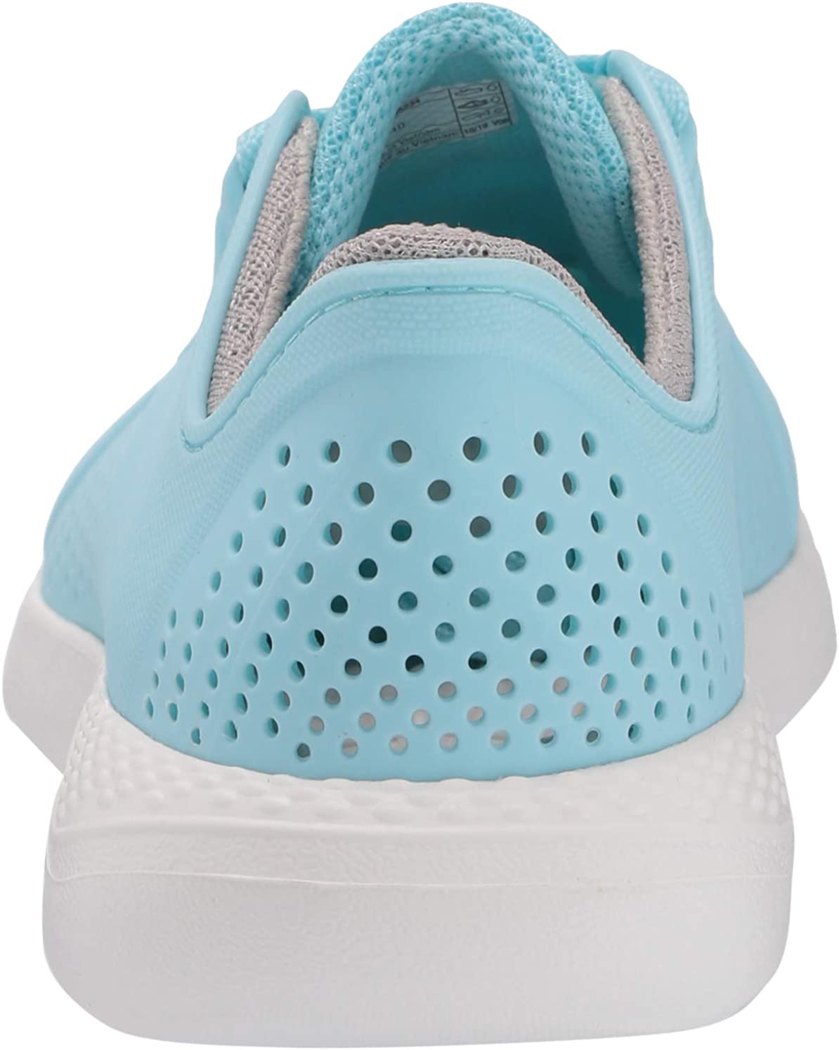 CROC Women's Shoes 205234549 Low Top Lace Up Fashion, Ice Blue, Size 7