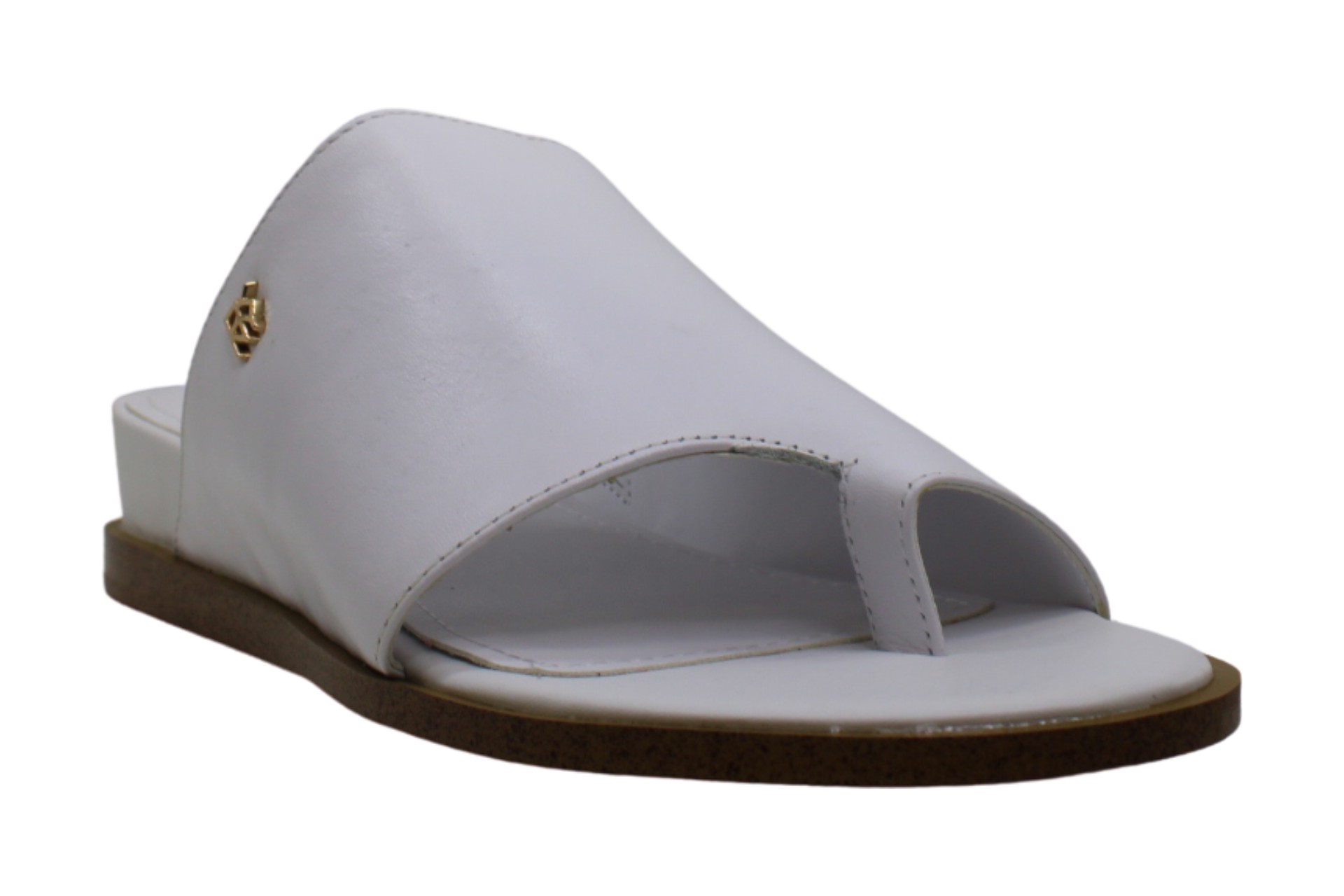 white slide wedge sandals