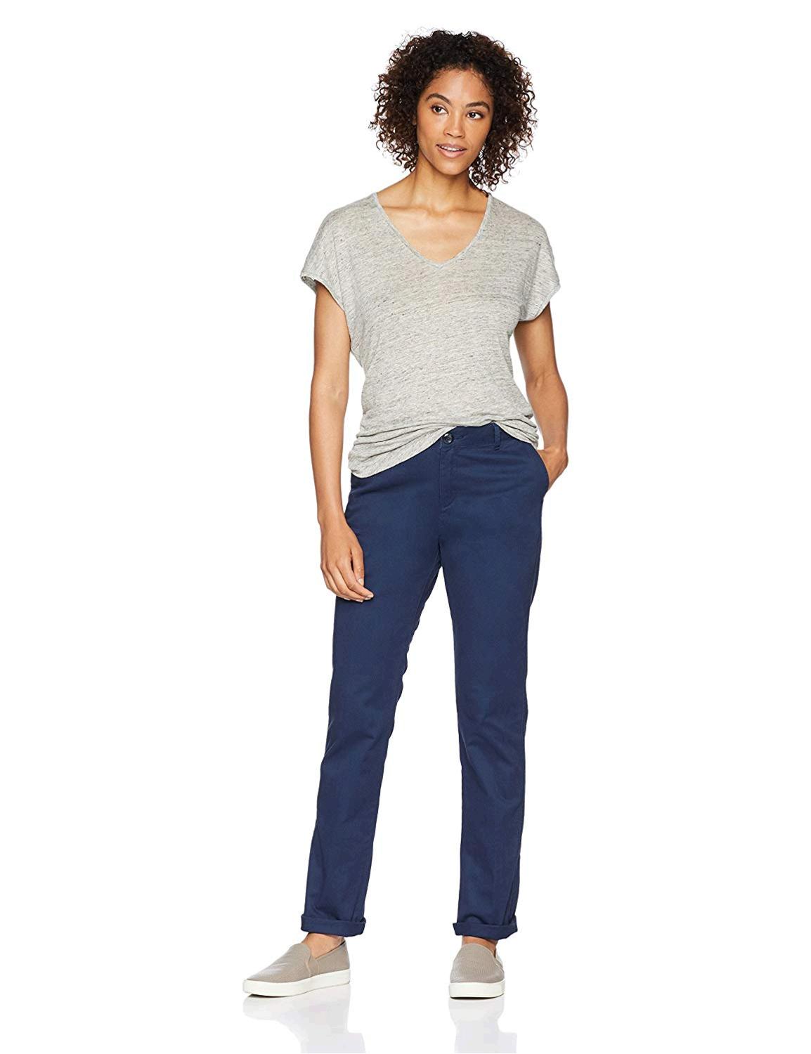 women's cotton stretch twill cargo loose fit joggers