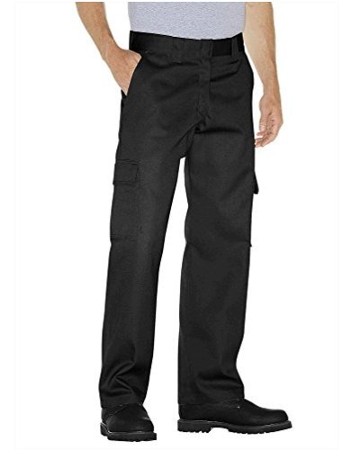 black cargo work pants