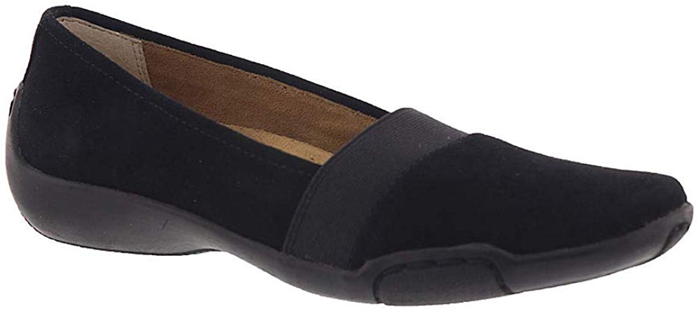 ladies leather flat shoes size 6