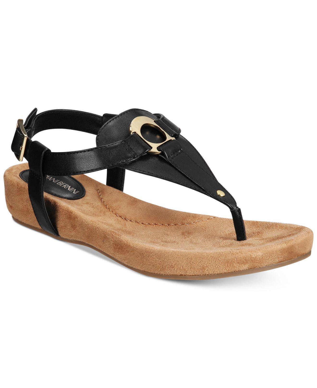 giani bernini black sandals