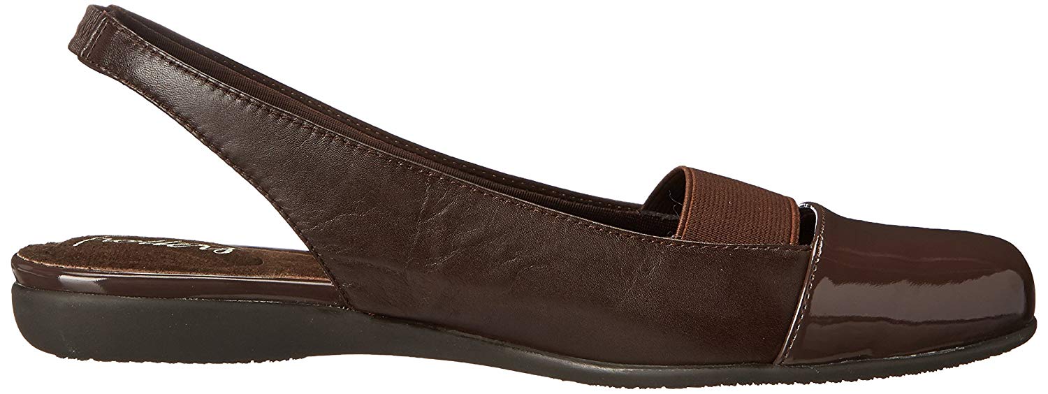 trotters sarina slingback flat