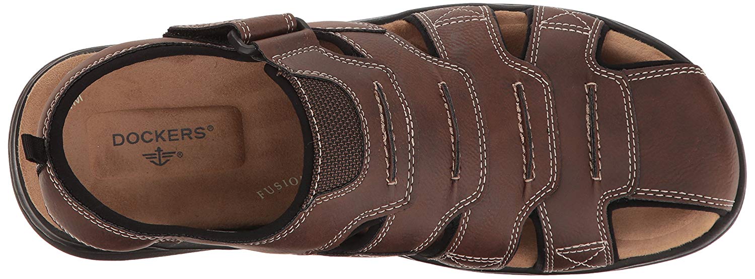 Dockers Mens Searose Outdoor Sport Fisherman Sandal Shoe, Briar, Size 10.0 utl5 | eBay