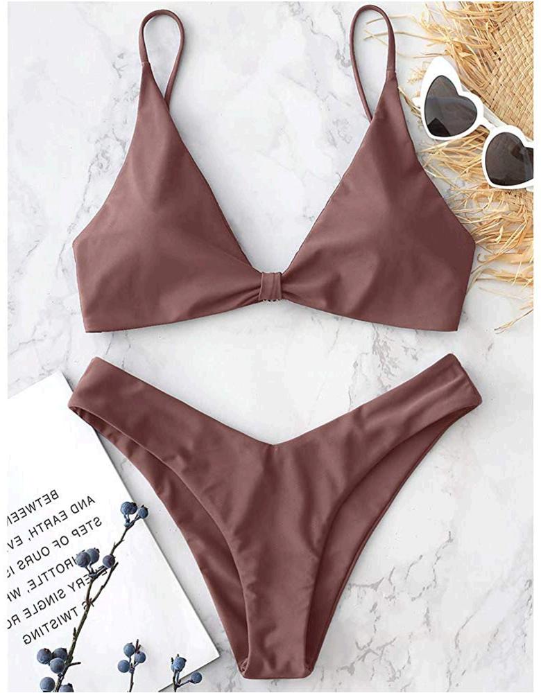 knot front bikini