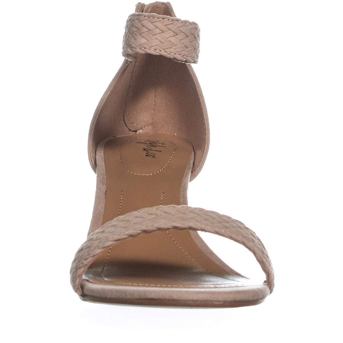 Style & Co. SC35 Pattyy Braided Straps Ankle Strap Sandals,, Sandy, Size 10.0 Ru | eBay
