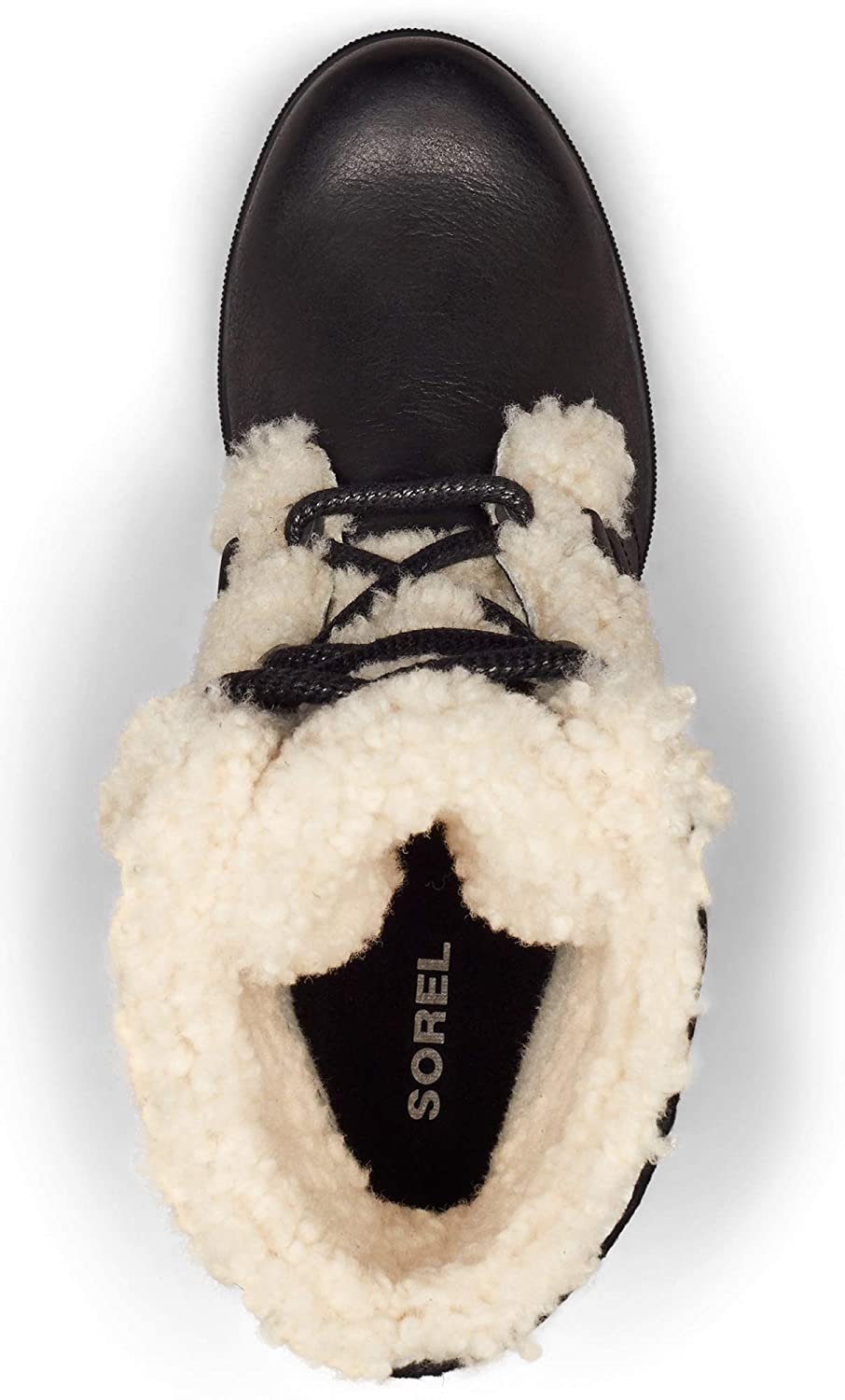 sorel joan of arctic lux black