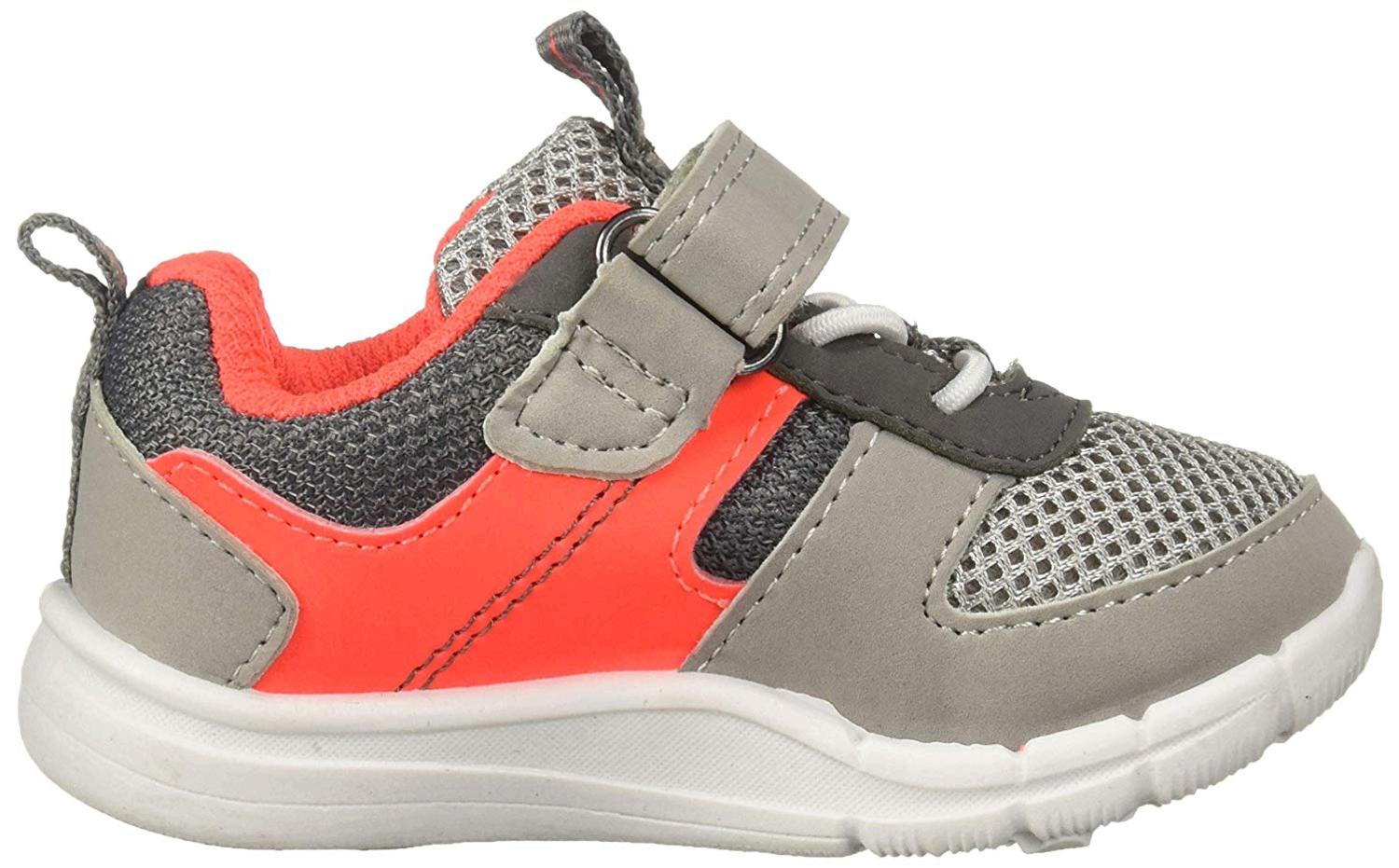 Kids OshKosh B/'Gosh Boys Atalanti-b Fabric Low Top Lace Up Fashion Sneaker