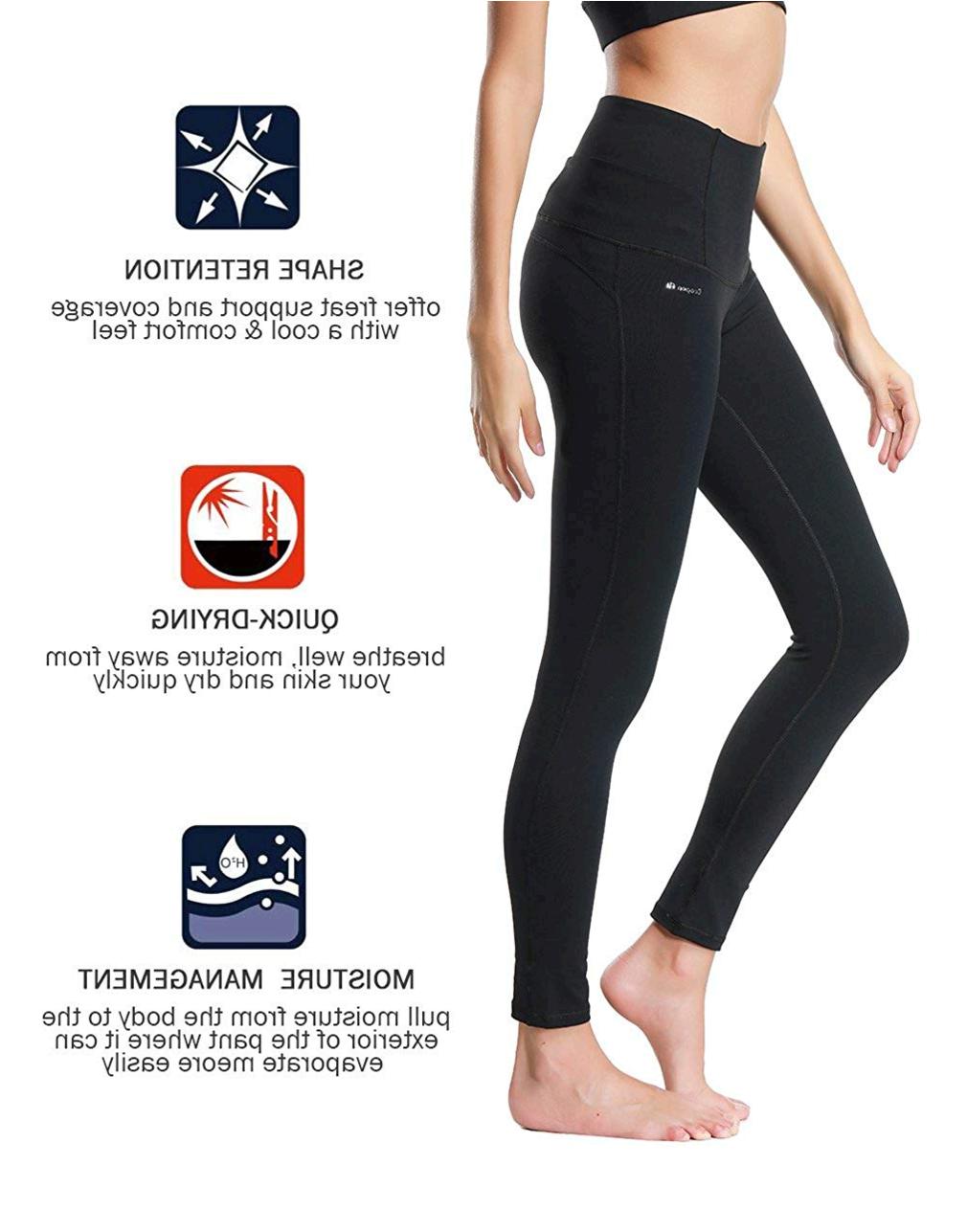 compression yoga pants with pockets