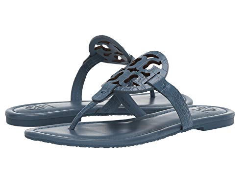 blue yonder tory burch sandals