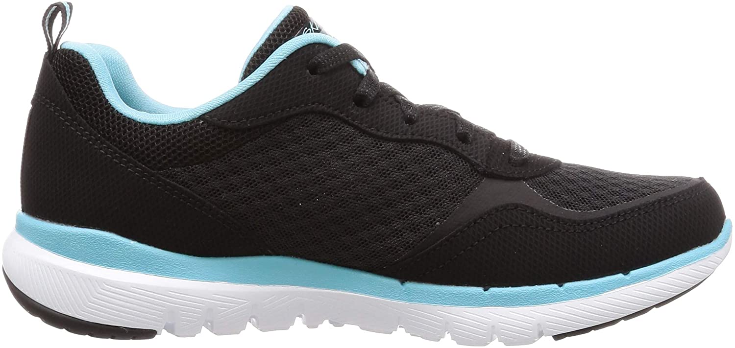Skechers Women's Flex Appeal 3.0-go Forward Sneaker, Bktq, Size 8.0 uxUs | eBay