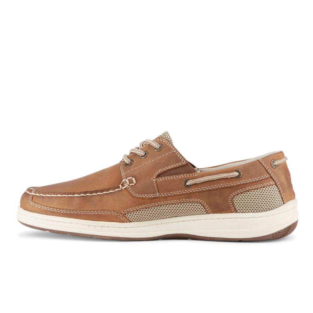 dockers mens beacon leather casual classic boat shoe with neverwet