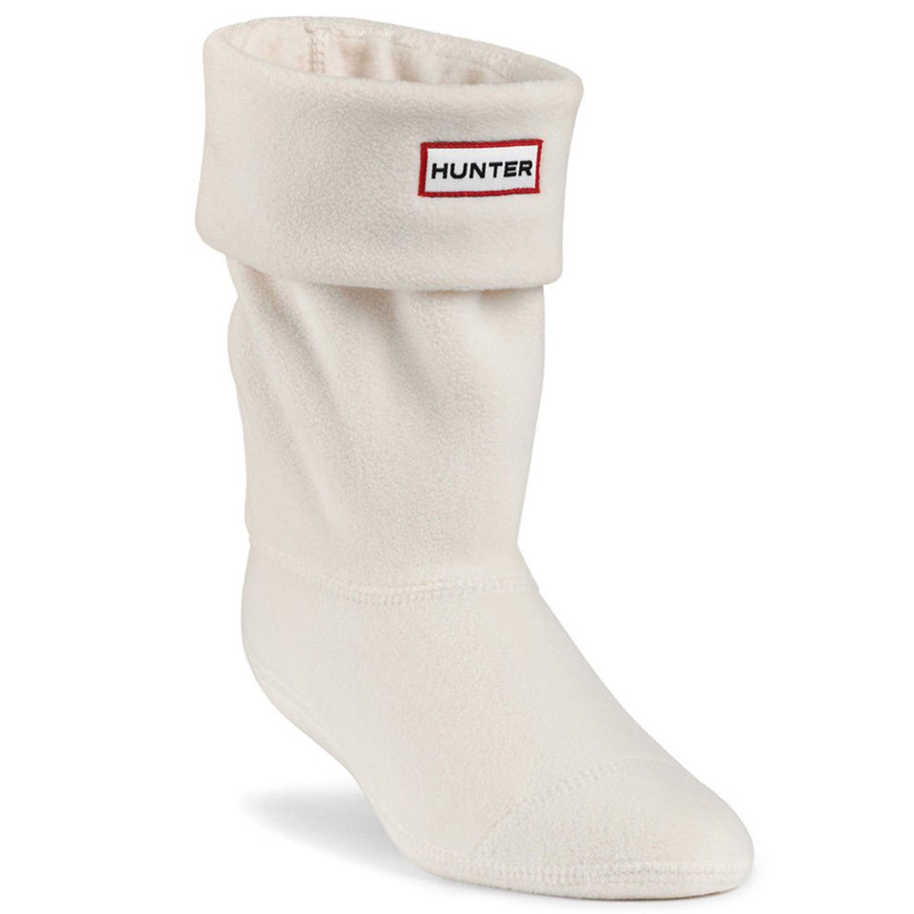 Hunter Baby Girl Fleece Welly Boot Socks Fabric Pull On, Cream, Size XL ...