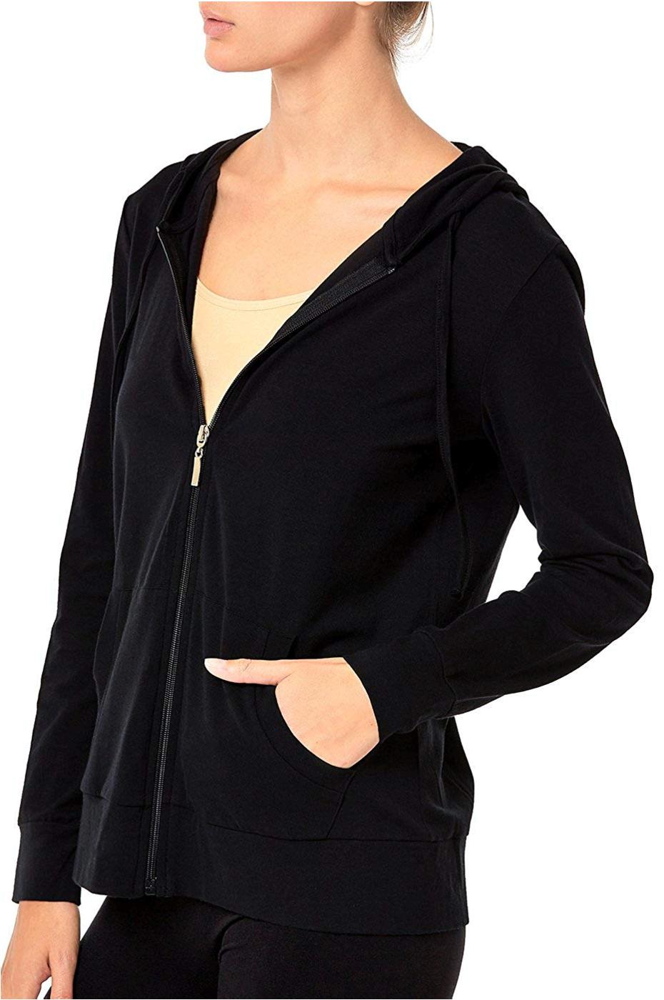 cropped zip up jacket black