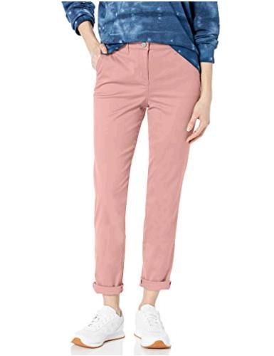 pink ankle pants womens