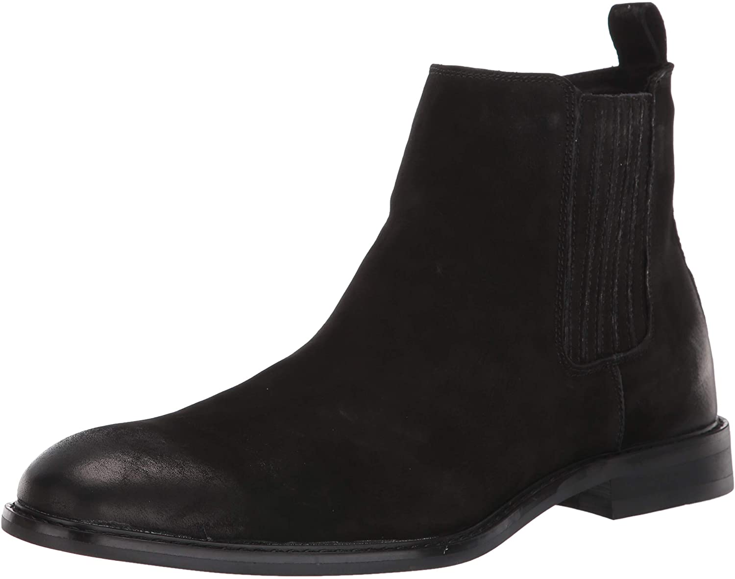 steve madden trap chelsea boot black