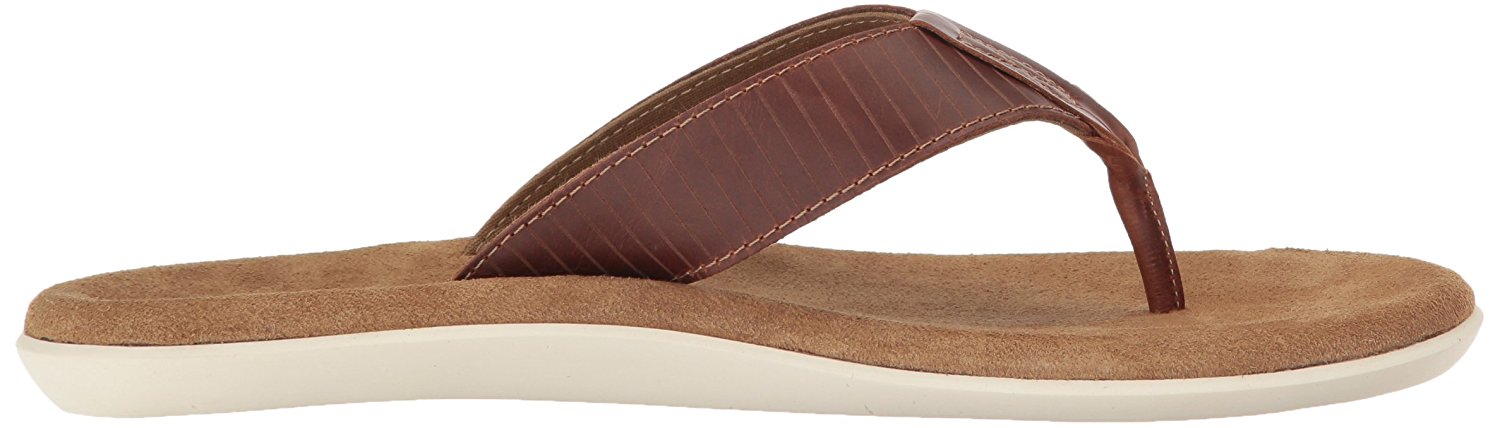 Aldo Mens Wigon-28 Slip On Open Toe Flip Flops, Cognac, Size 7.0 | eBay