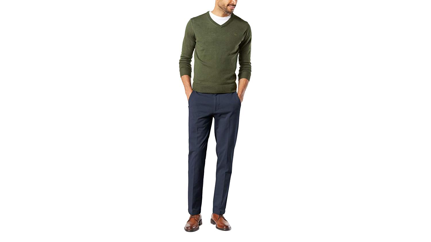 dockers downtime khaki slim tapered fit