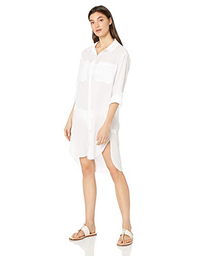 white beach shirt women's