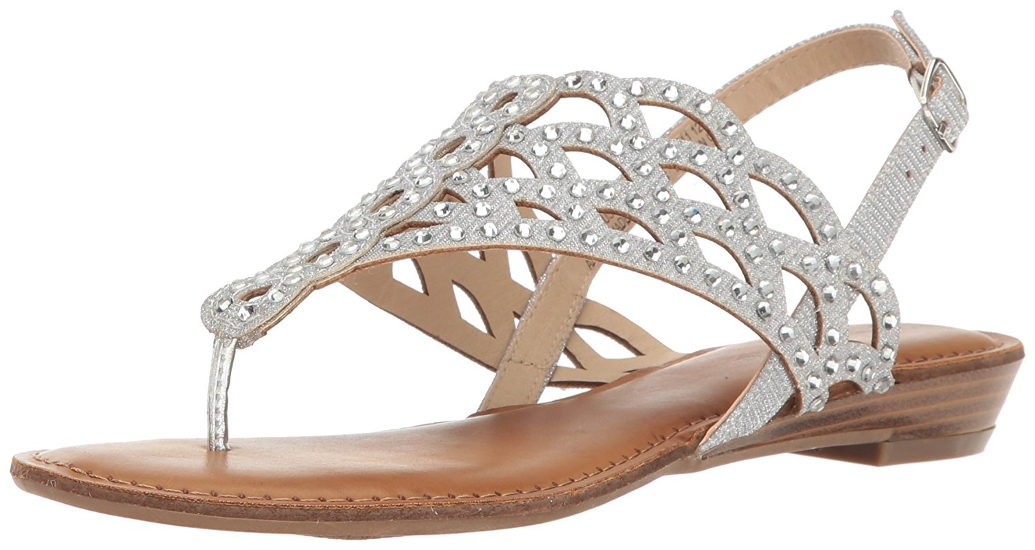 Zigi Soho Womens Mariane Open Toe Casual Strappy Sandals, Silver, Size 8.5 6aZs | eBay