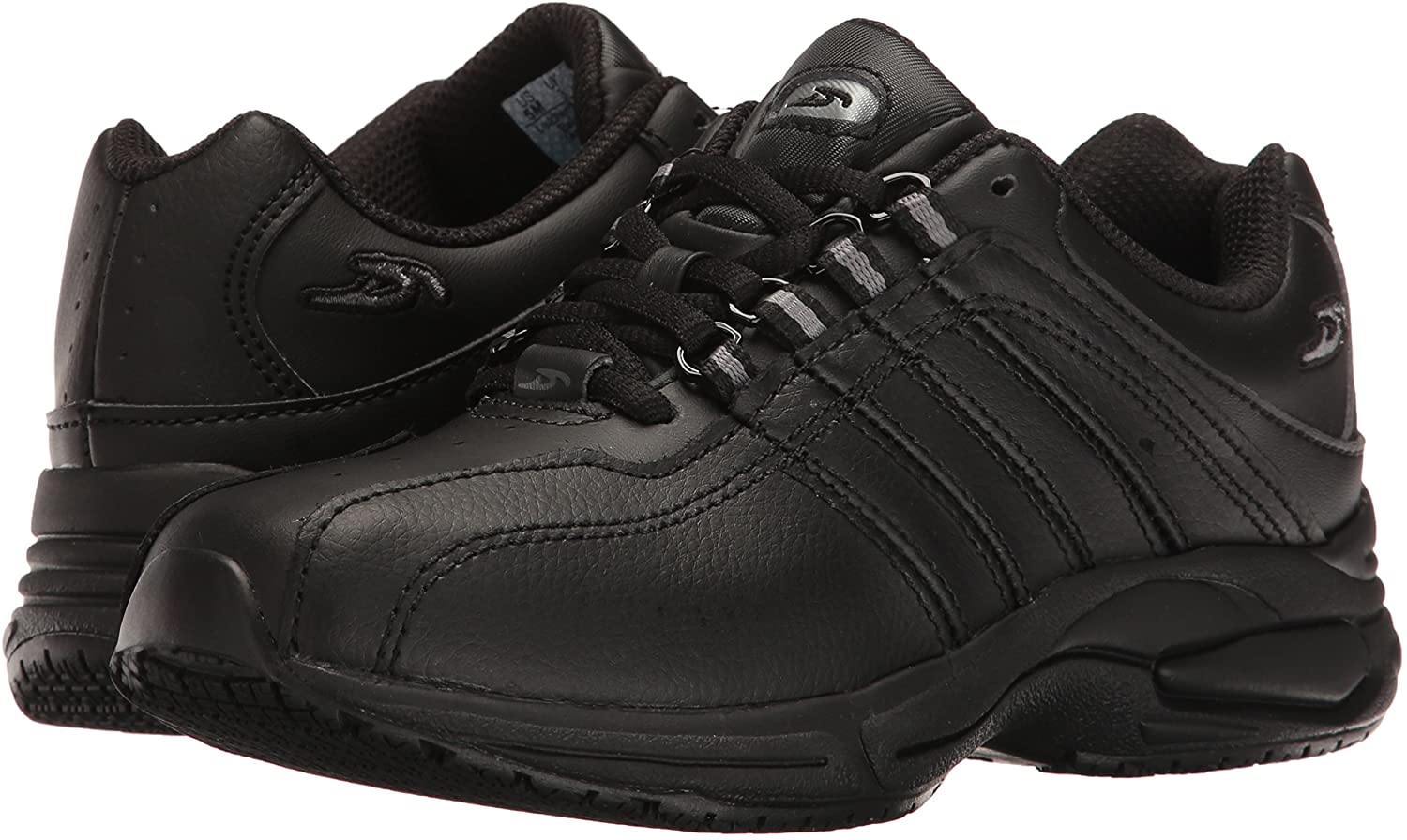 dr scholl's black work shoes
