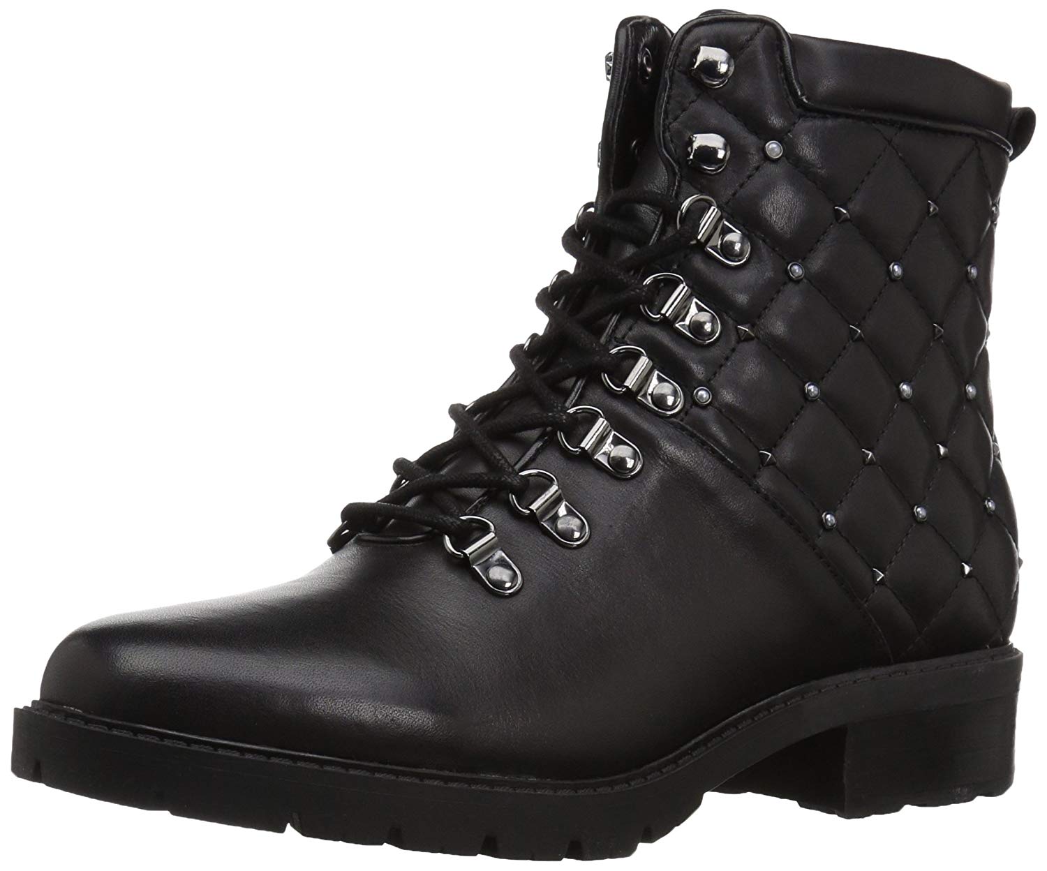 marc fisher heeled combat boots