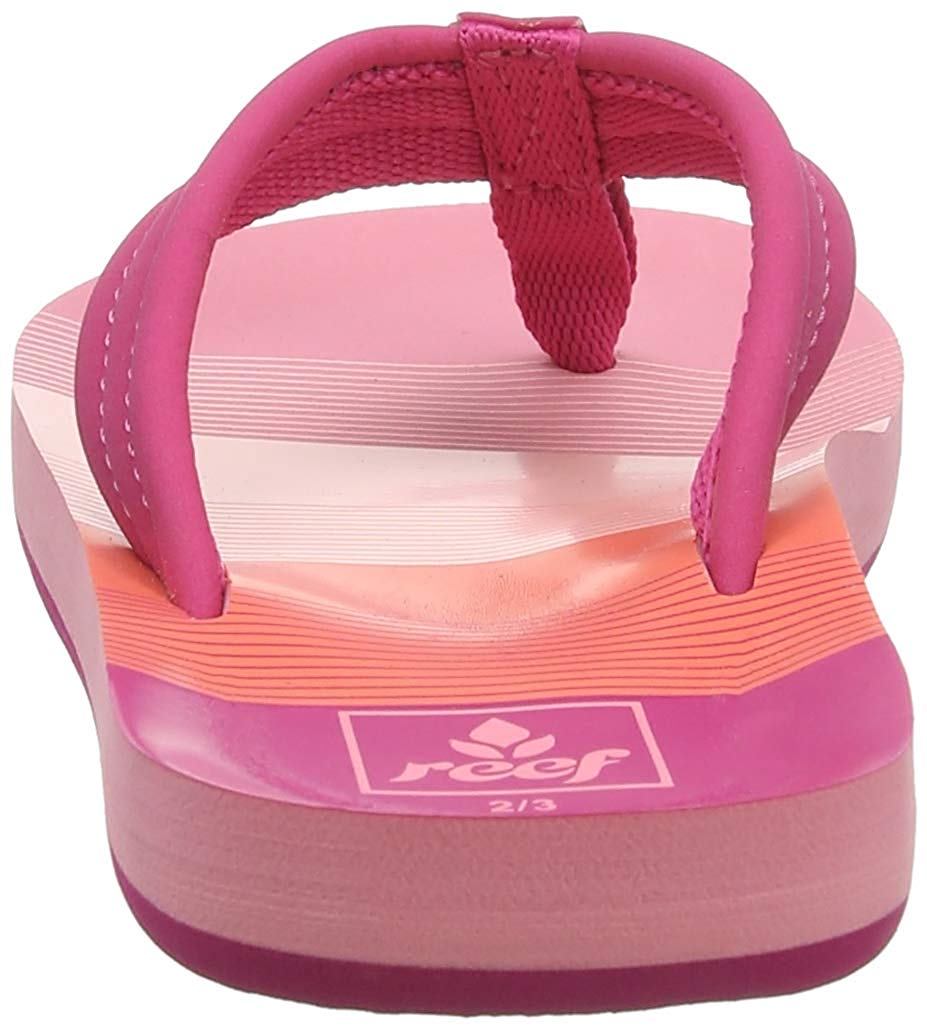 Reef Kids' Little Ahi Sandal, Pink/Stripes, Size 3-4 M US Toddler | eBay