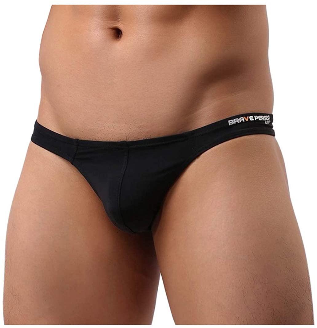 Arjen Kroos Men S Thong Swimwear Underwear Black Size X Large 32 7 35