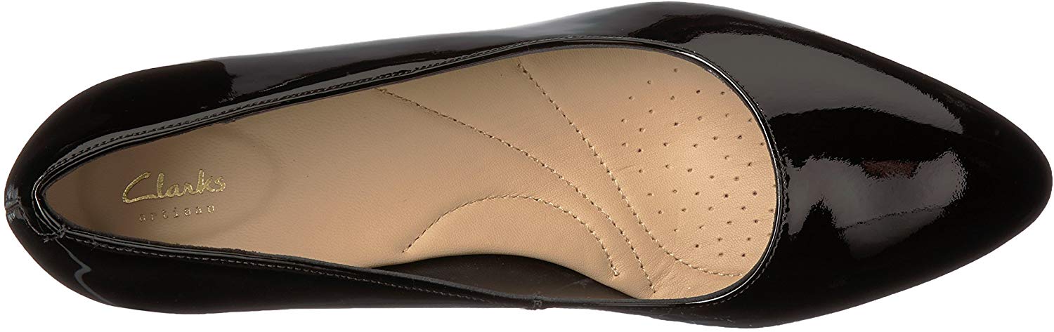 clarks pumps rose