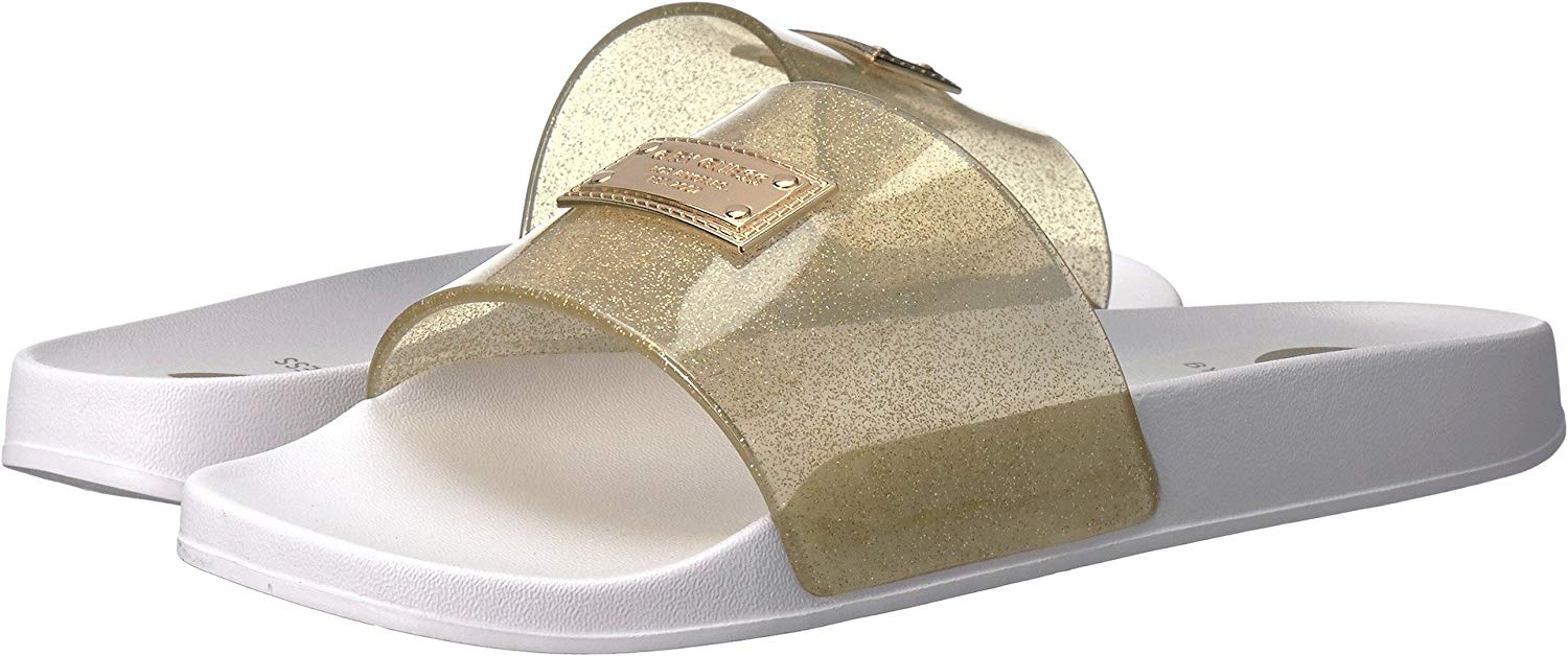 guess women's slide sandals
