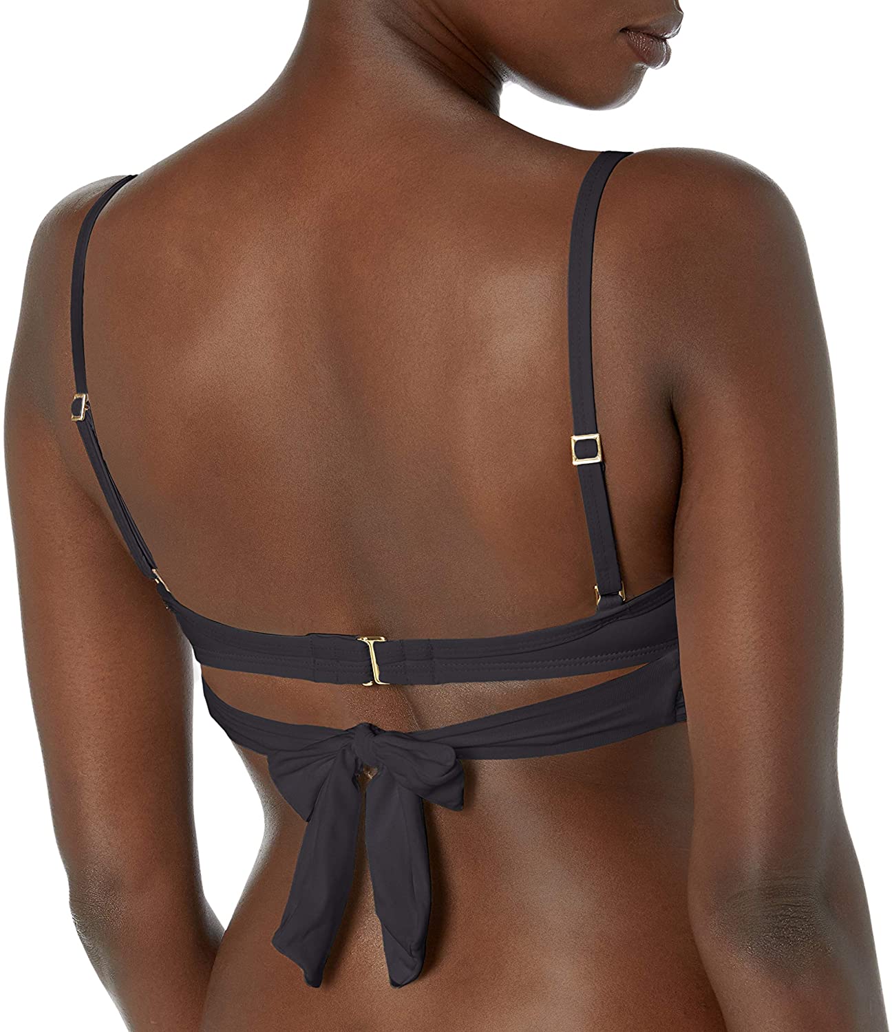 La Blanca Women's Island Goddess Wrap Underwire Push up Bikini, Black, Size 6.0 695159342257 | eBay