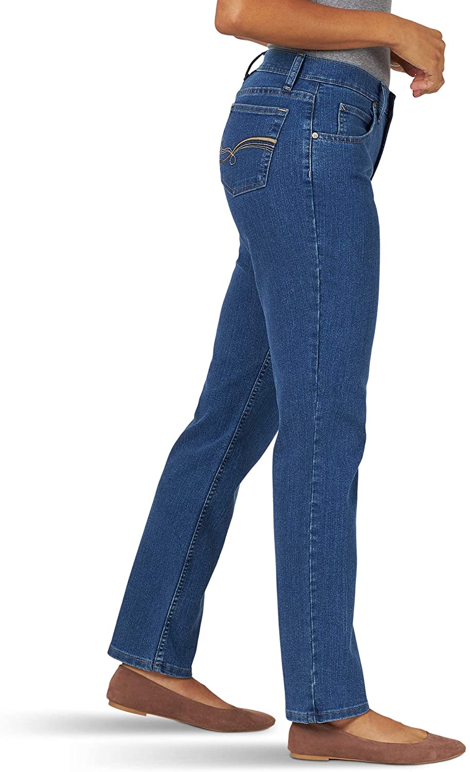 lee riders classic fit straight leg jeans