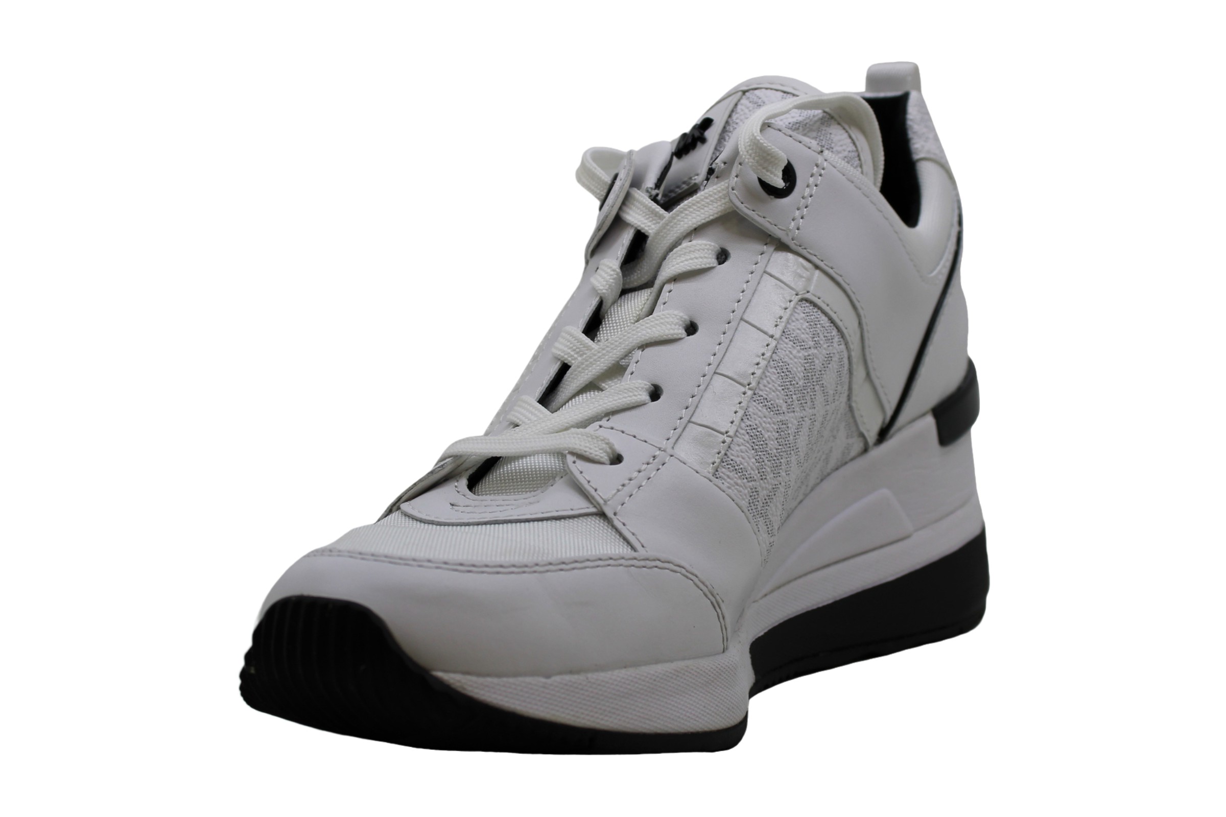 michael kors georgie leather trainer