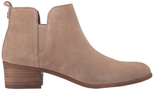 womens ankle booties taupe