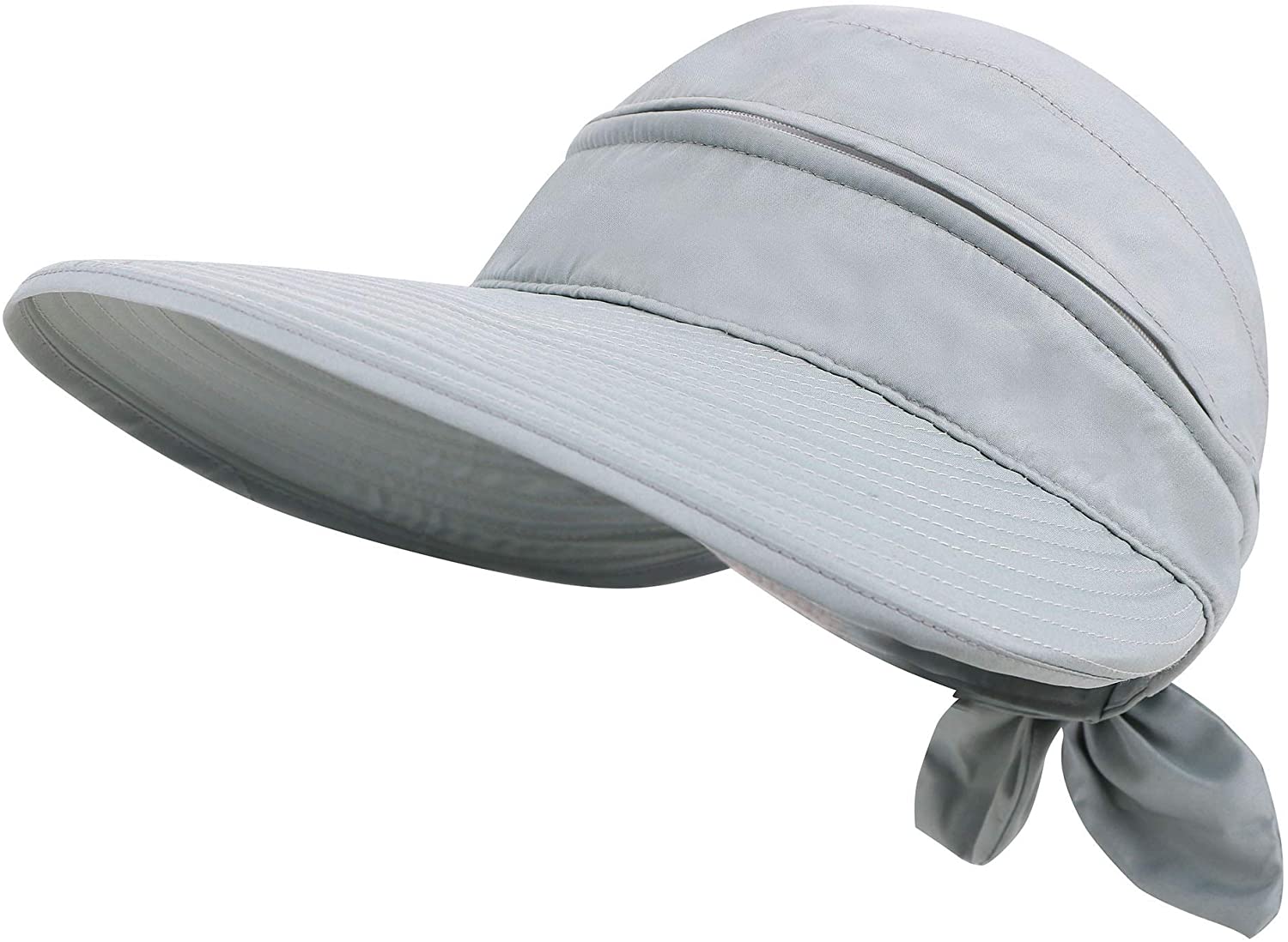 Simplicity Sun Hats for Women Sun Visor UPF 50- UV Sun, Grey, Size One ...