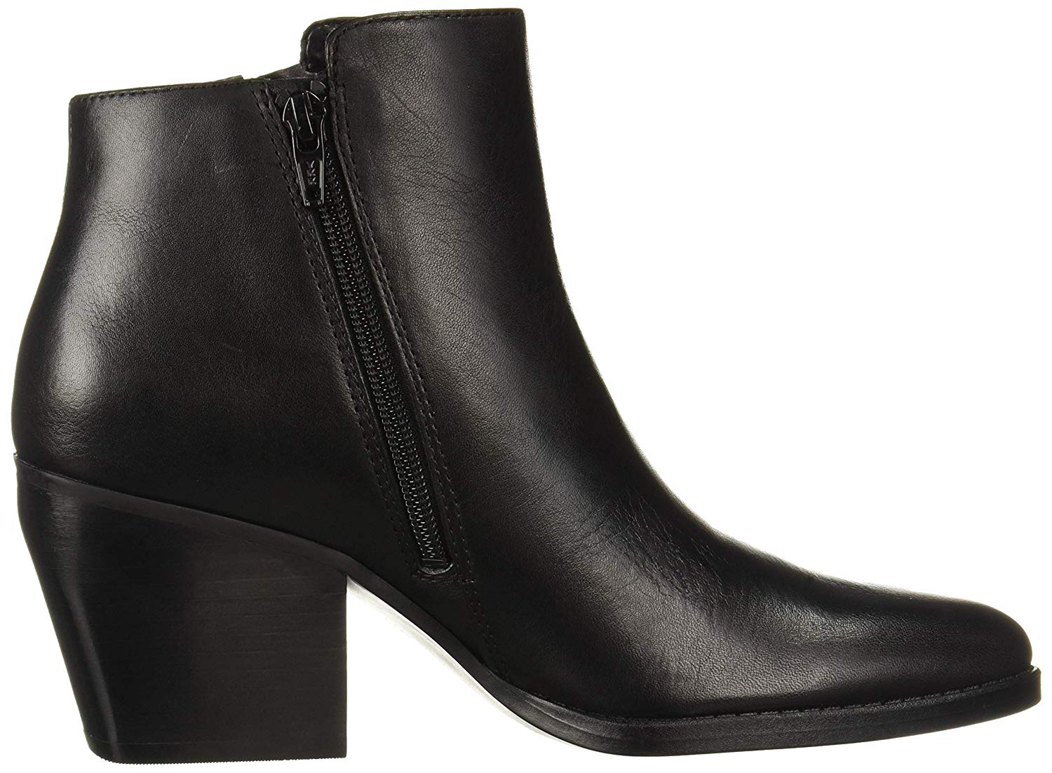 Naturalizer Women's Freya Ankle Boot, Black Leather, Size 6.0 odjG