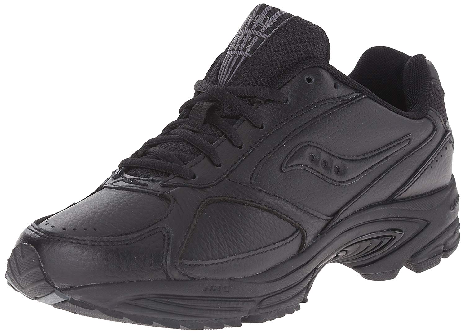 Saucony Men's Shoes Grid Omni Low Top Lace Up Walking Shoes, Black ...