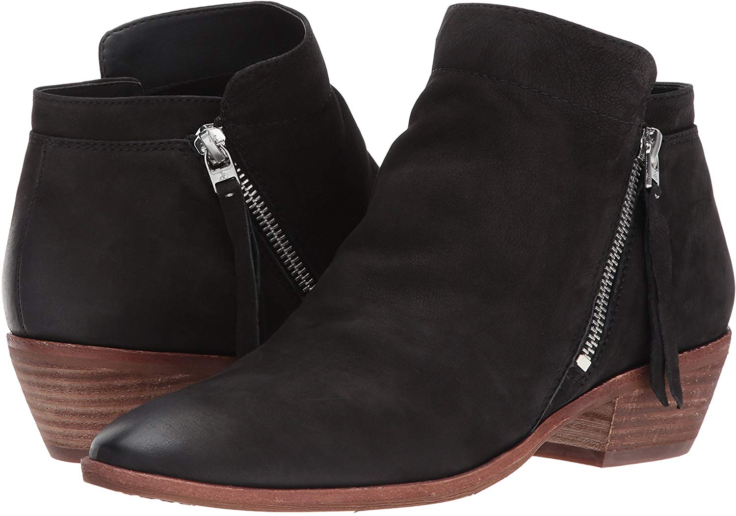 Sam Edelman Women's Packer Ankle Boot, Black Leather, Size 8.5 yeZd | eBay