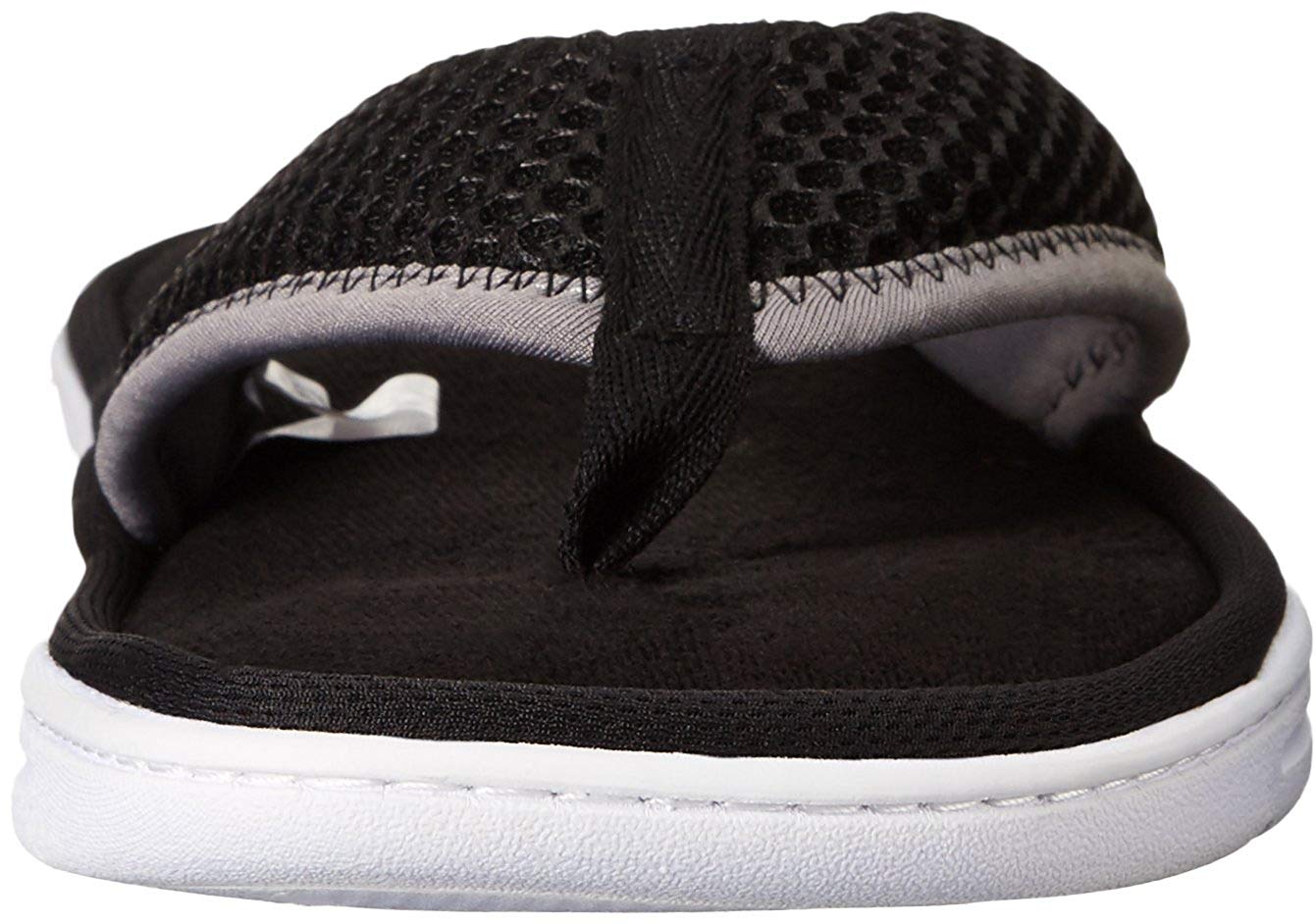 Dearfoams Men's Mesh Flip Flop Slipper, Black, Size 7.0 | eBay