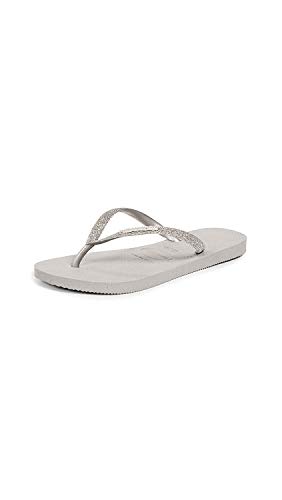 Havaianas Slim Glitter Women's Flip Flop Sandal, Steel Grey, Size 9.0 | eBay