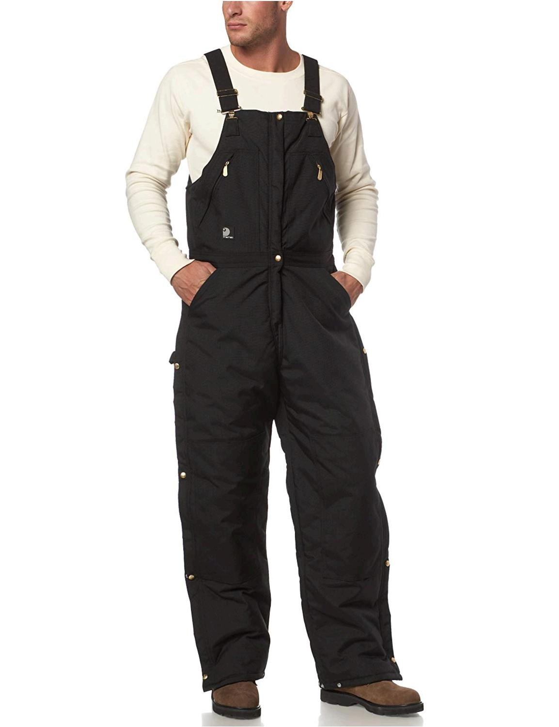 Carhartt Mens Yukon Arctic Quilt Lined Zip to Waist Biberalls R33