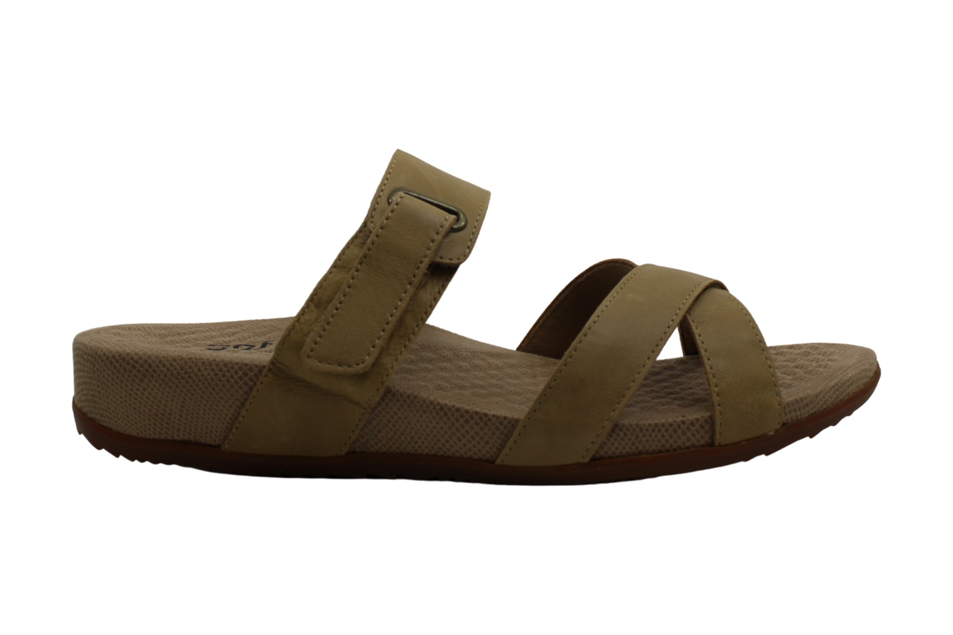 SoftWalk Womens Brimley Leather Open Toe Casual Sport Sandals, Tan 1, Size 8.5 | eBay