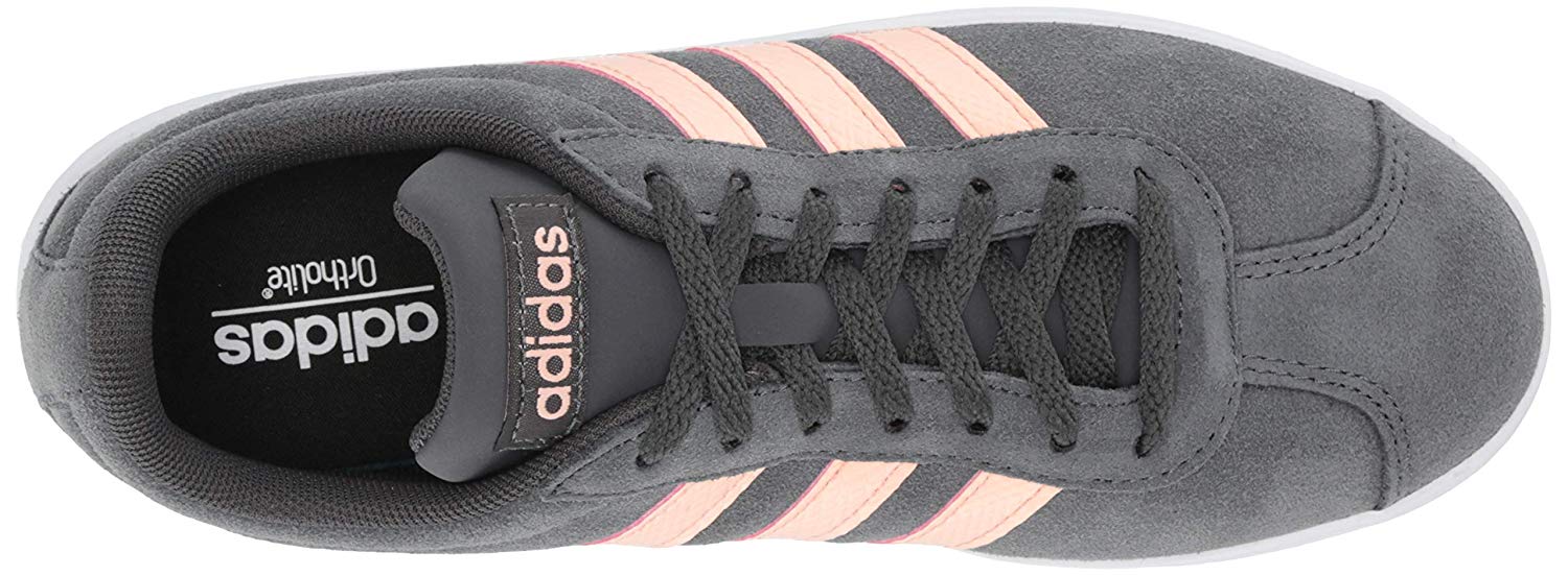 adidas vl court 2.0 women's grey