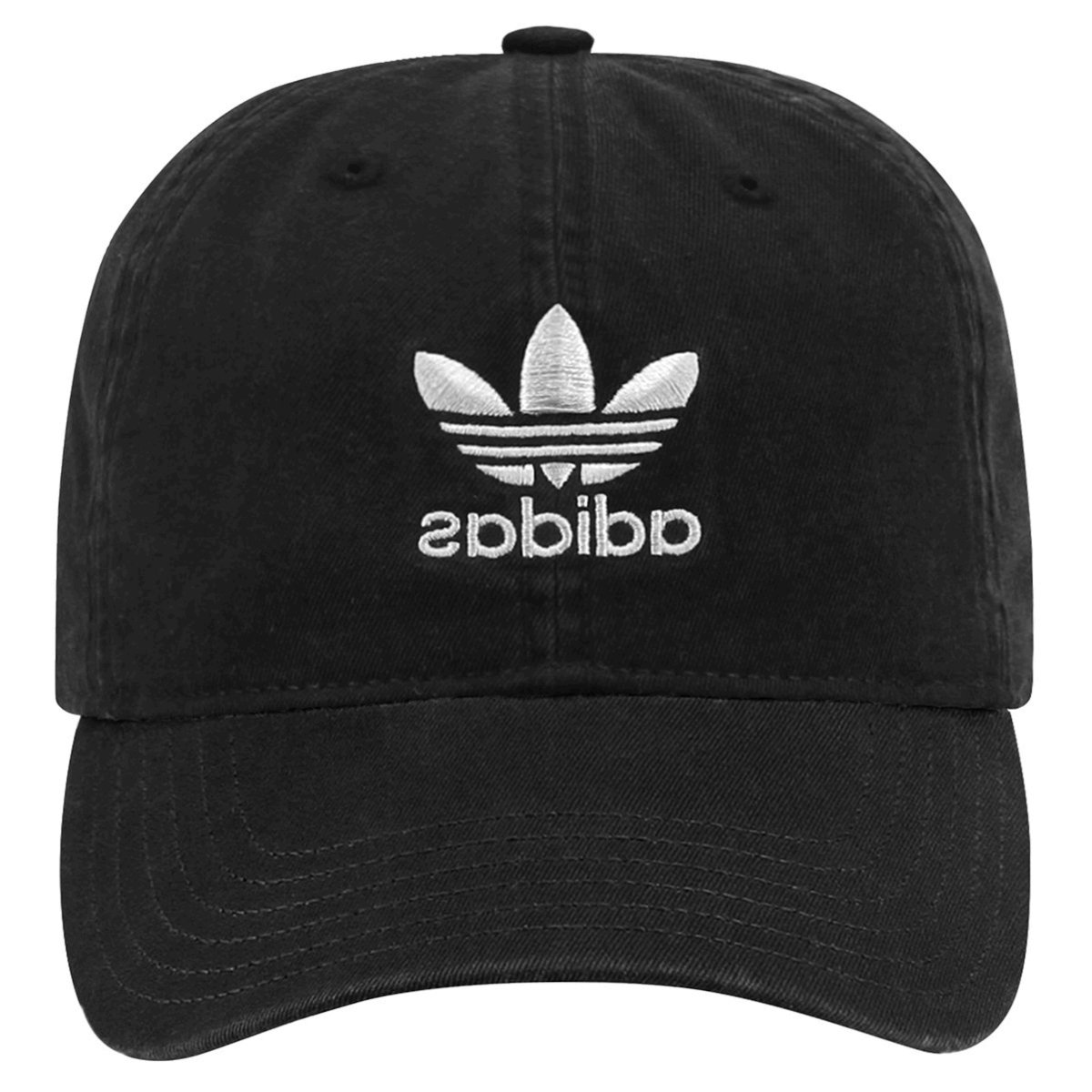adidas Women's Originals Relaxed Fit Cap, One Size,, Black/Black, Size ...