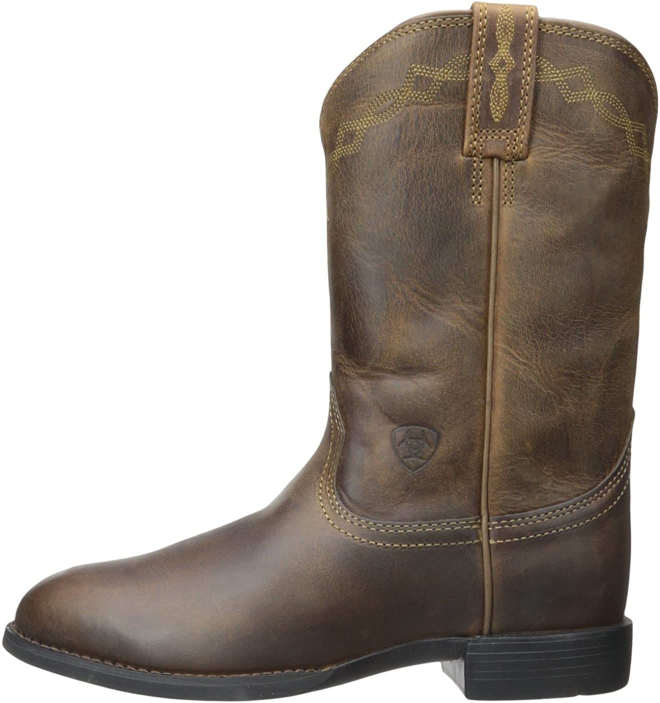 ARIAT Women's Heritage Roper Western Cowboy Boot, Distressed Brown ...