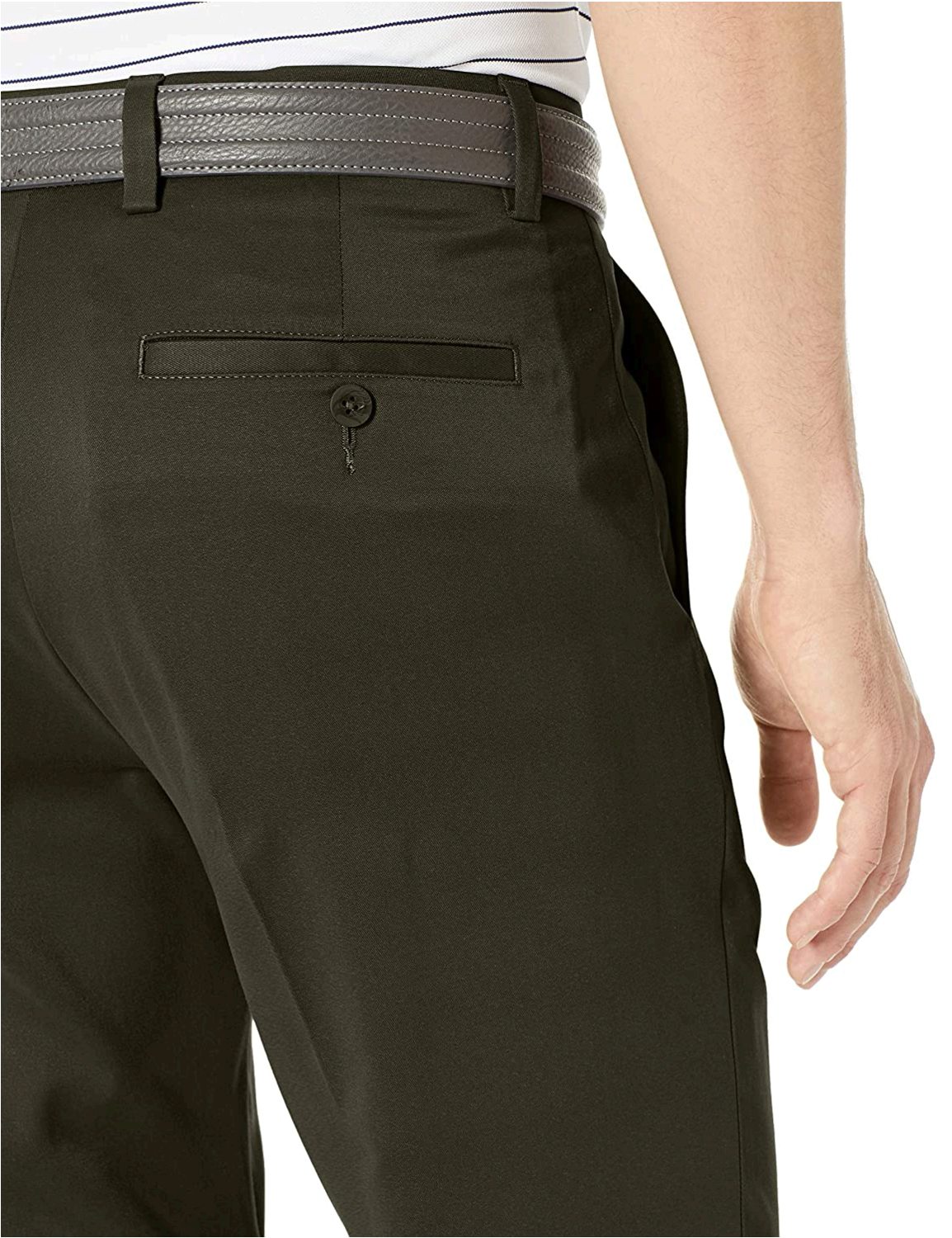 Essentials Men's Slim-Fit Stretch Golf Pant, Stone, 35W x 34L | eBay