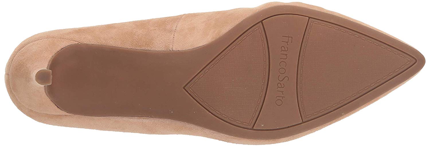 franco sarto leather pointy toe booties